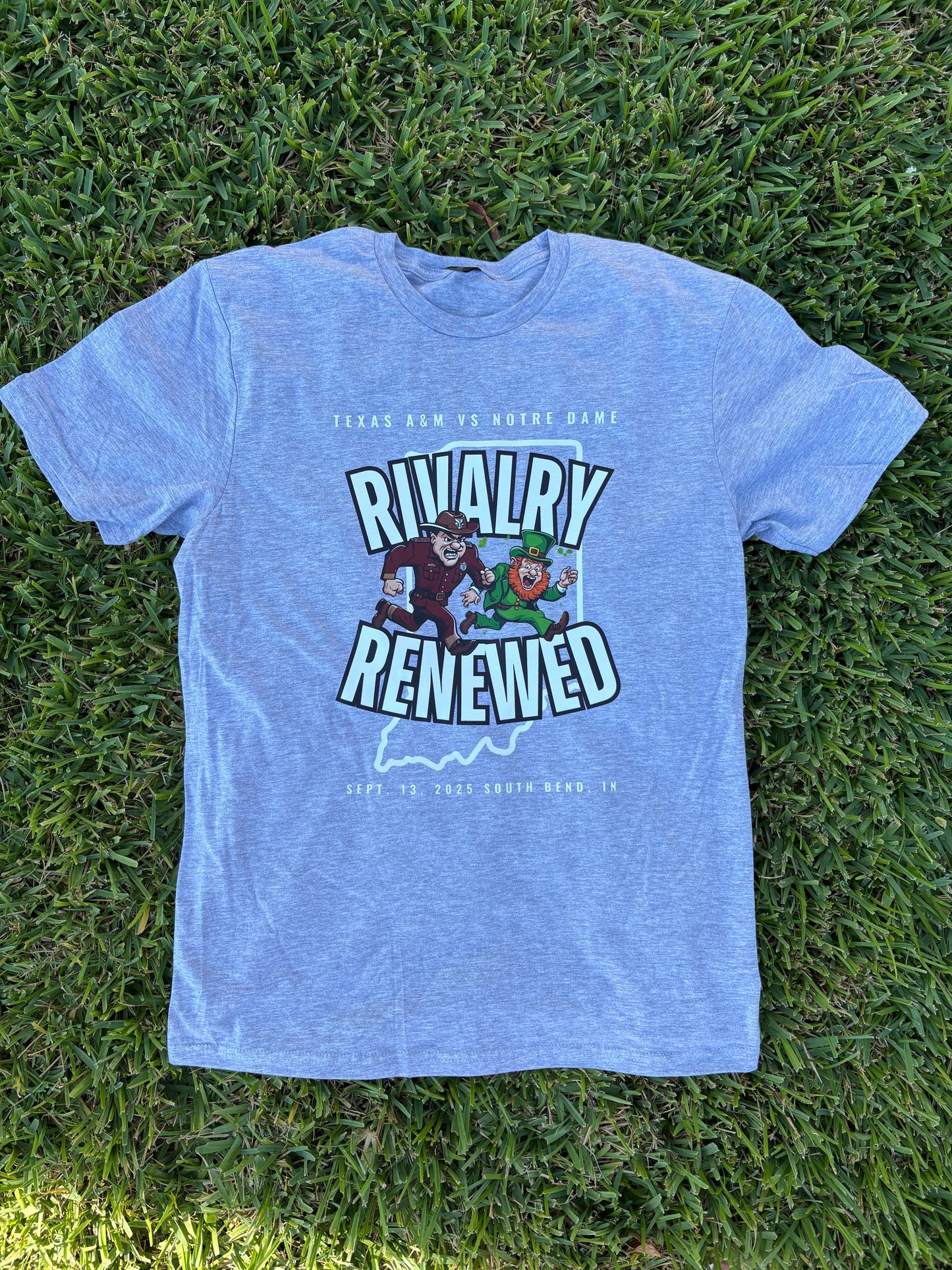 🩶 Rivalry Renewed – Grey T-Shirt