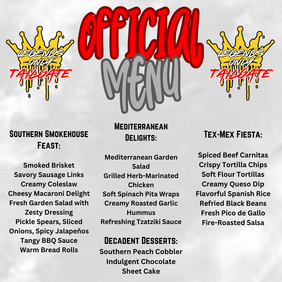 Notre Dame Texas A&M Tailgate Ticket August 31, 2024 Legends