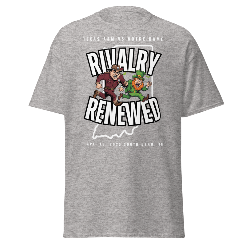 🩶 Rivalry Renewed – Grey T-Shirt