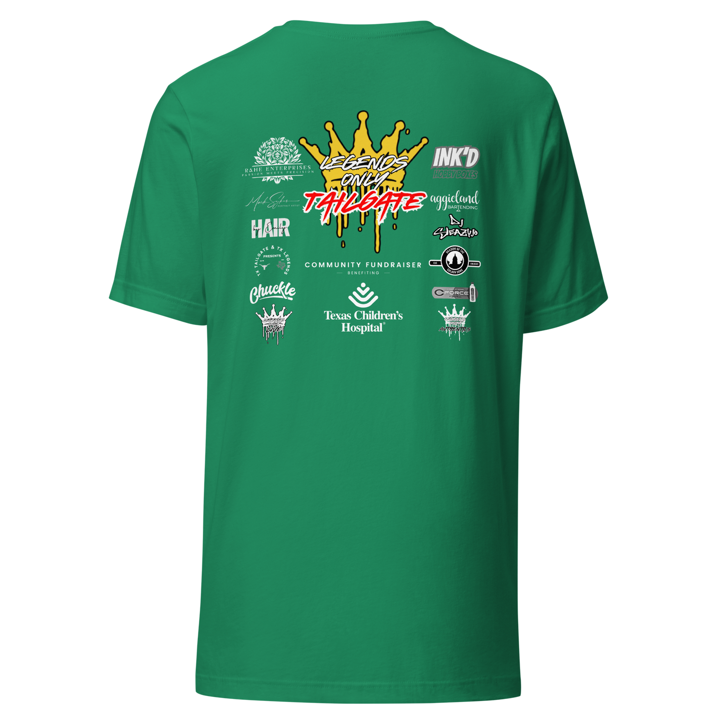 Green Sponsor T-Shirt (Benefiting Texas Children's Hospital)