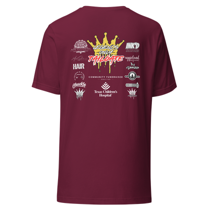 Maroon Sponsor T-Shirt (Benefiting Texas Children's Hospital)