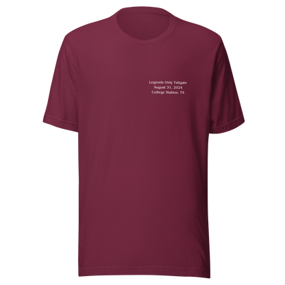 Maroon Sponsor T-Shirt (Benefiting Texas Children's Hospital)