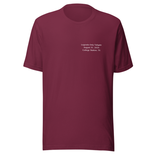 Maroon Sponsor T-Shirt (Benefiting Texas Children's Hospital)